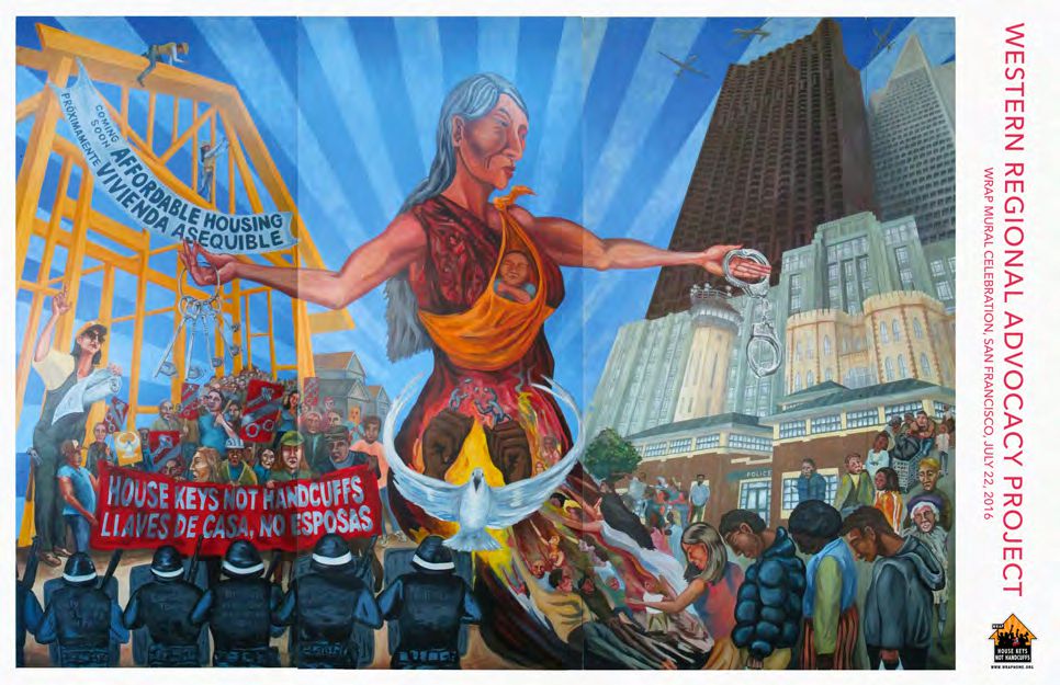 Western Regional Advocacy Project: Wrap Mural Celebration, San Francisco, July 22, 2016